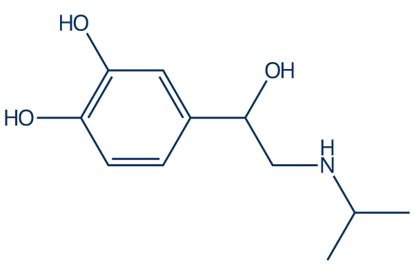 Isoprenaline Chemical Structure