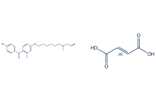 Ro 48-8071 fumarate Chemical Structure