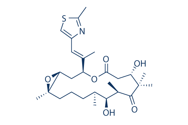 Patupilone (Epothilone B) Chemical Structure