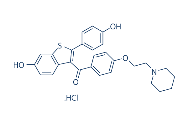Raloxifene HCl Chemical Structure