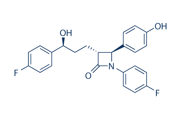 Ezetimibe (SCH-58235) Chemical Structure