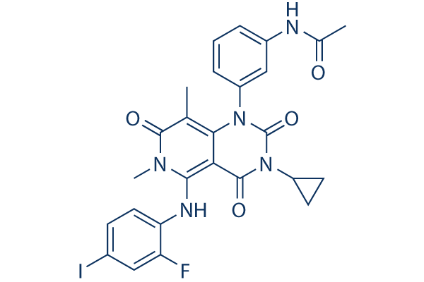 Trametinib (GSK1120212) Chemical Structure
