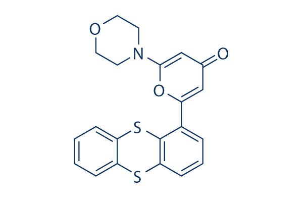 KU-55933 (ATM Kinase Inhibitor) Chemical Structure