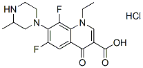 Lomefloxacin HCl  Chemical Structure