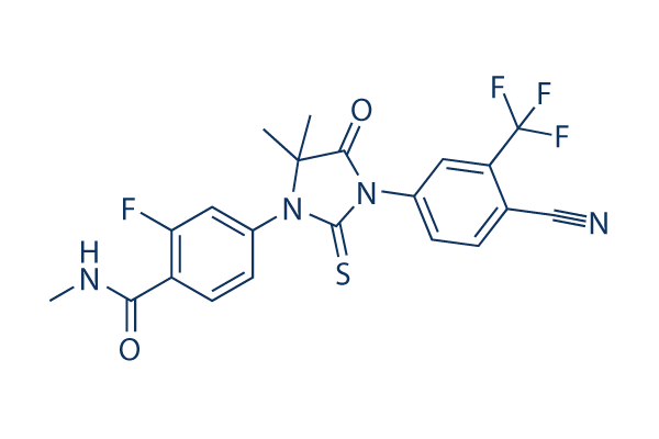 Enzalutamide (MDV3100) Chemical Structure