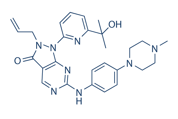 Adavosertib (MK-1775) Chemical Structure