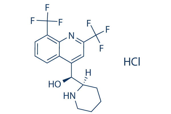 Mefloquine HCl Chemical Structure