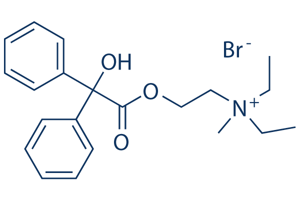 Methylbenactyzine Bromide Chemical Structure