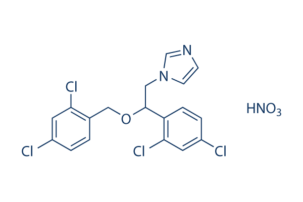 Miconazole Nitrate Chemical Structure