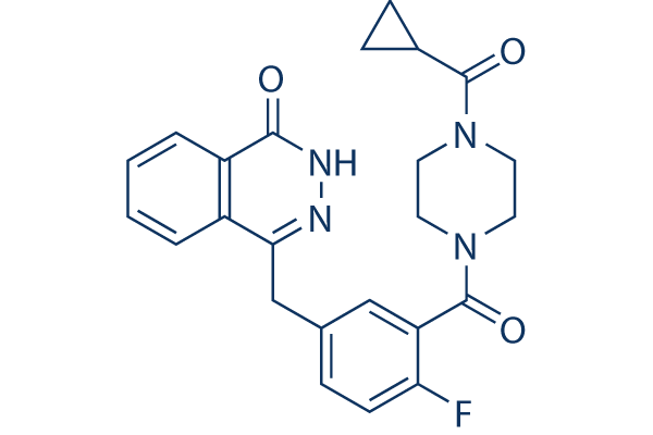 Olaparib (AZD2281) Chemical Structure