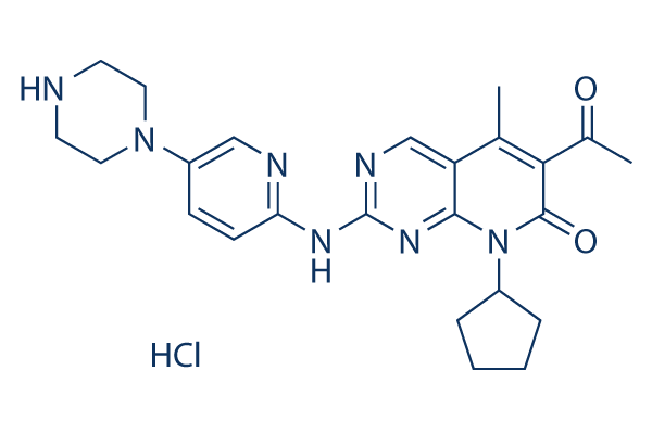 Palbociclib (PD-0332991) HCl Chemical Structure