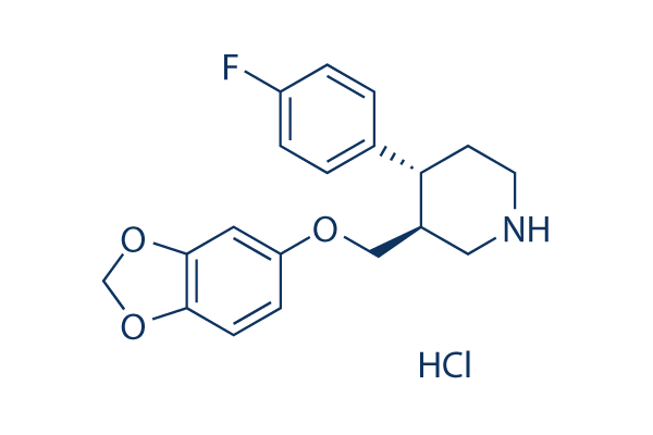 Paroxetine HCl Chemical Structure