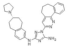 Bemcentinib (R428) Chemical Structure
