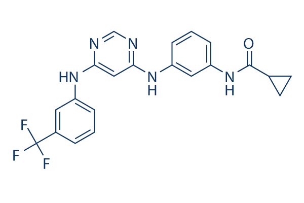 EGFR Inhibitor Chemical Structure