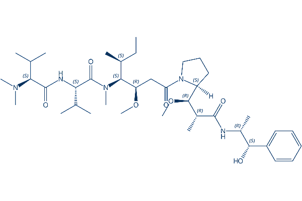 Auristatin E Chemical Structure