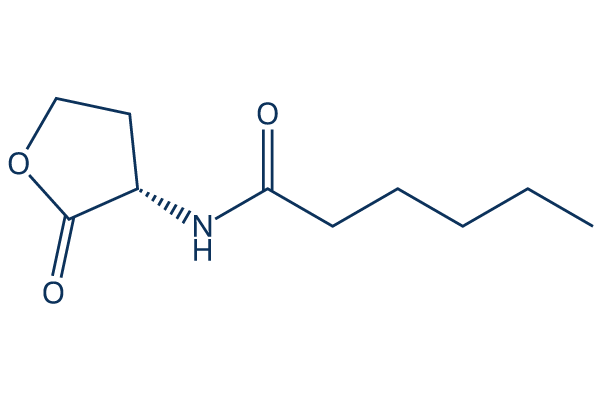 N-hexanoyl-L-Homoserine lactone Chemical Structure