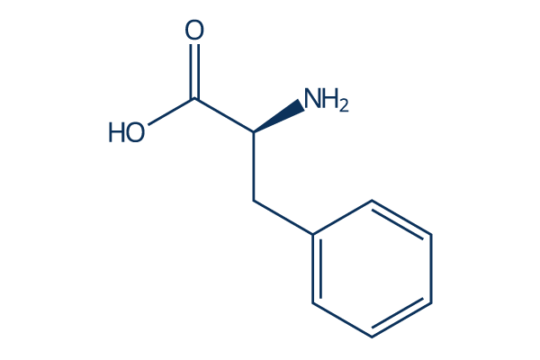 L-Phenylalanine Chemical Structure