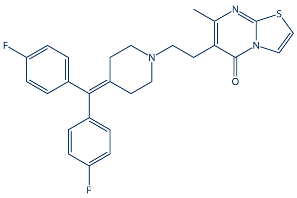 Ritanserin (R 55667) Chemical Structure