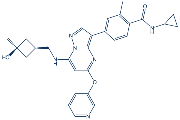 CFI-402257 Chemical Structure