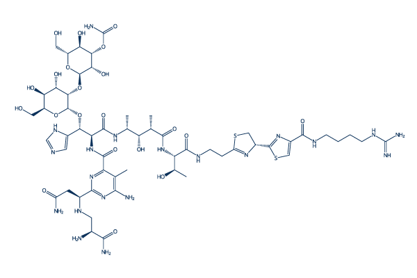 Zeocin (Phleomycin D1, zeomycin) Chemical Structure
