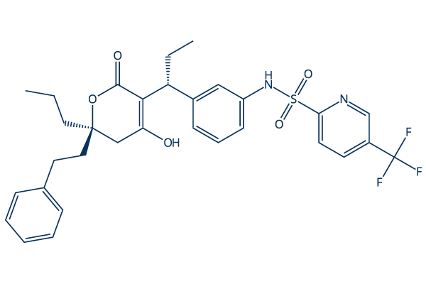 Tipranavir Chemical Structure