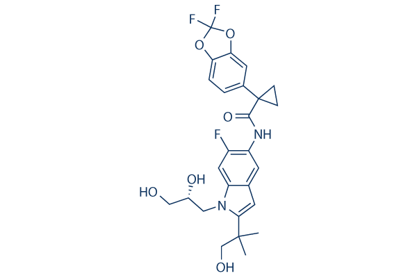 Tezacaftor (VX-661) Chemical Structure