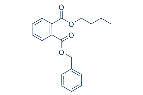 Butyl benzyl phthalate Chemical Structure