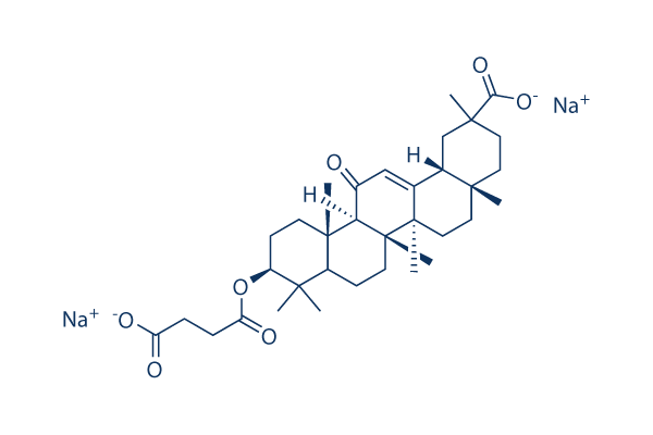 Carbenoxolone Sodium Chemical Structure