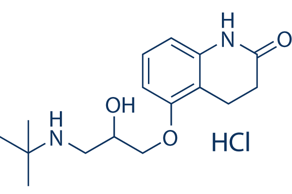 Carteolol HCl Chemical Structure
