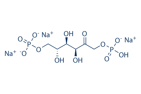 D-Fructose-1,6-diphosphate trisodium salt octahydrate Chemical Structure