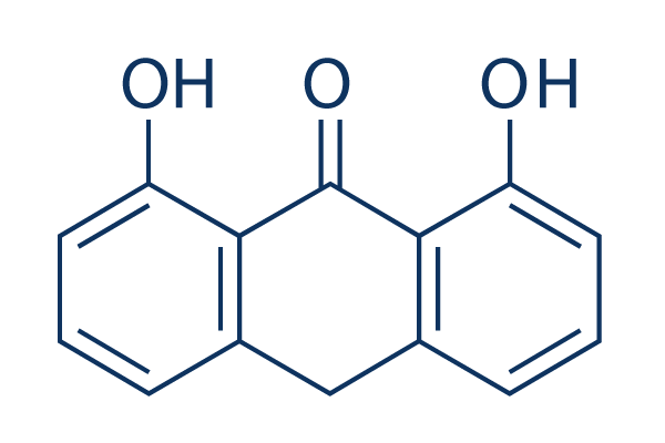 Dithranol Chemical Structure