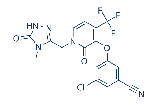 Doravirine Chemical Structure