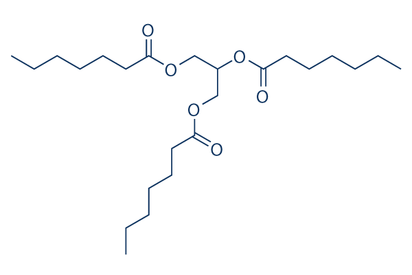 Triheptanoin Chemical Structure