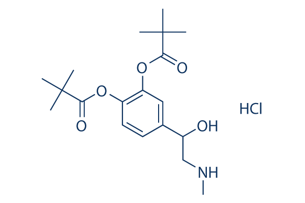 Dipivefrin Hydrochloride Chemical Structure