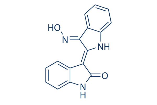 Indirubin-3′-oxime Chemical Structure