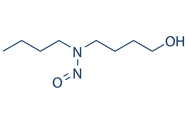 N-butyl-N-(4-hydroxybutyl) nitrosamine Chemical Structure