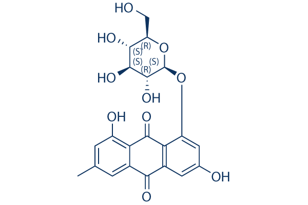 Emodin-8-glucoside Chemical Structure