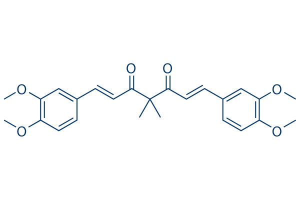 Tetramethylcurcumin Chemical Structure