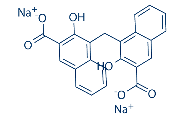 Pamoic acid disodium Chemical Structure