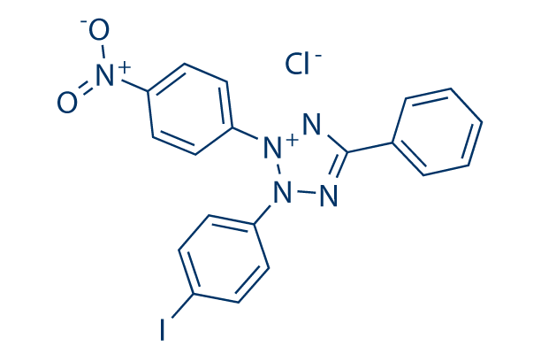 Iodonitrotetrazolium chloride Chemical Structure