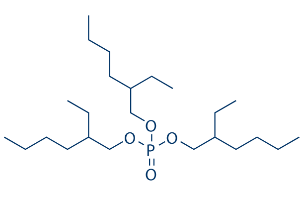 Tris(2-ethylhexyl) phosphate Chemical Structure