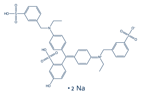 Fast Green FCF Chemical Structure