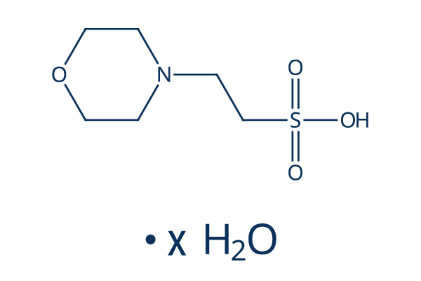 MES hydrate Chemical Structure