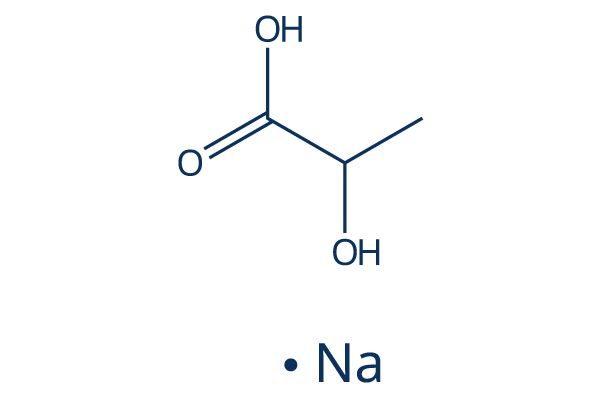 Sodium DL-lactate solution Chemical Structure