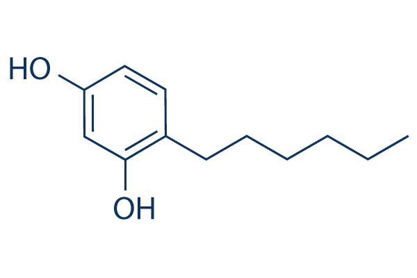 Hexylresorcinol Chemical Structure