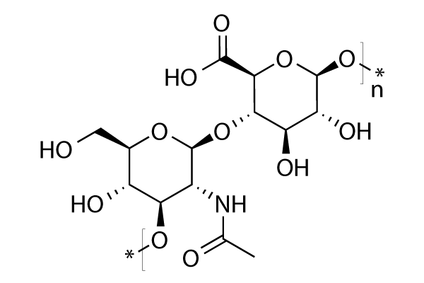 Hyaluronic acid (Hyaluronan) Chemical Structure
