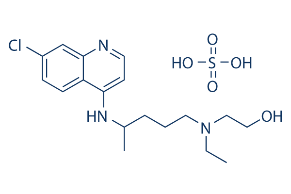 Hydroxychloroquine (HCQ) Sulfate Chemical Structure