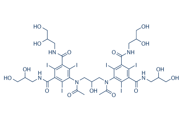 Iodixanol Chemical Structure