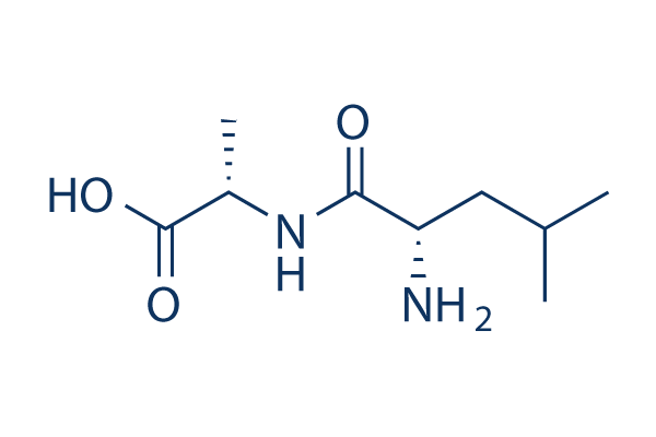 L-Leucyl-L-alanine Hydrate Chemical Structure