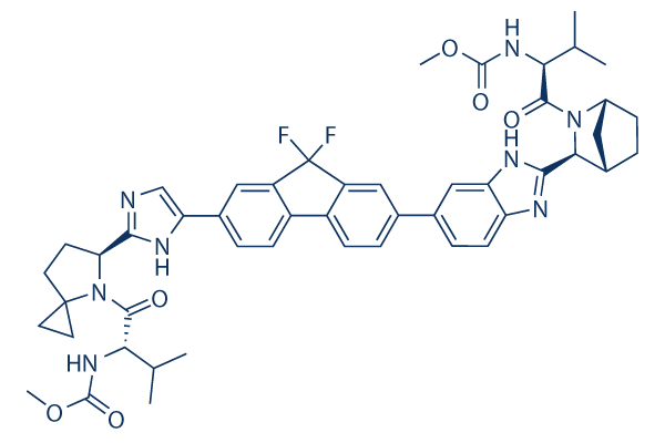 Ledipasvir (GS5885) Chemical Structure
